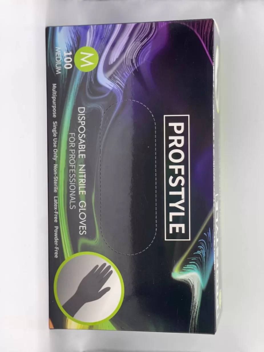 Midnight Mitts Nitrile Gloves - 100 Count